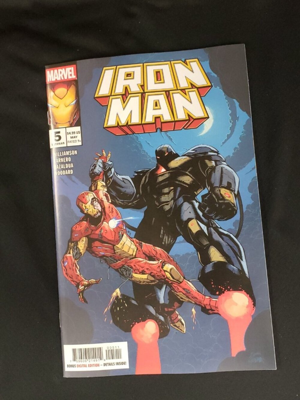 Iron Man #5 Variant Set A-E Magic The Gathering Kevin Glint What If Yu VF NM - Picture 11 of 16